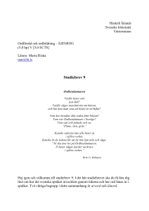 Studiebrev 9 - Háskóli Íslands
