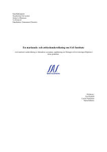 Kandidatuppsats - Stockholms universitet