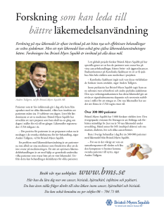 Forskning som kan leda till bättre läkemedelsanvändning