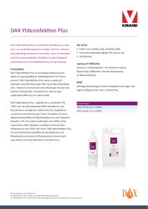 DAX Ytdesinfektion Plus