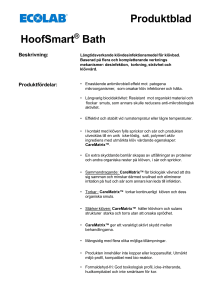 Produktblad HoofSmart Bath