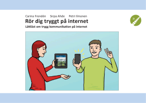 Rör dig tryggt på internet