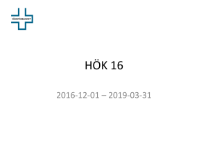 HÖK 16 - Vårdförbundet - Aktiviteter och utbildningar