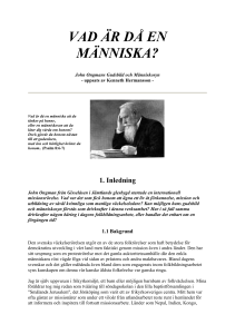 John Ongman, om gudsbild och människosyn