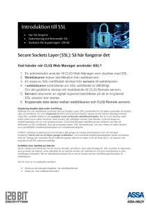 Introduktion till SSL