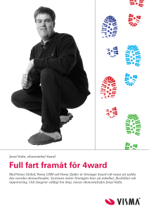 Full fart framåt för 4ward
