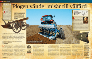 Plogen vände misär till välfärd