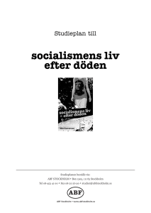 socialismens liv efter döden