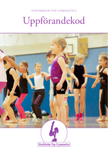 Uppförandekod - Stockholm Top Gymnastics