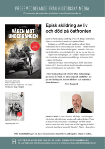pressmeddelande från historiska media