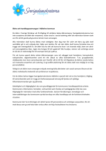 1(3) Äldre och handikappsomsorgen i Hällefors kommun De äldre i