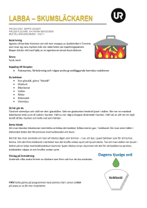 labba – skumsläckaren