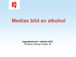 Alkoholreklam i sociala medier