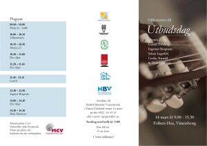 Utbudsdag 2015 folder