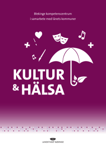KULTUR HÄLSA