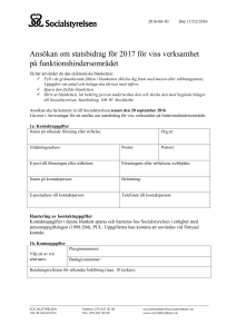 Försäkran och underskrift