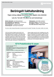 Beröringsfri fukthaltsmätning