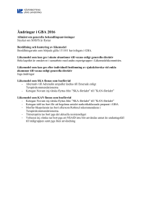 Ändringar i GBA 2016