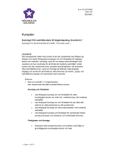 Kursplan