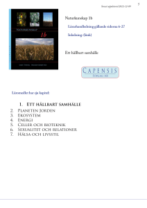 Ett hållbart samhälle