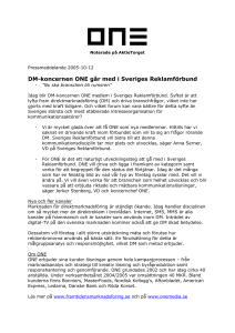 Noterade på AktieTorget Pressmeddelande 2005-10