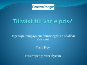 Vad är pengar?