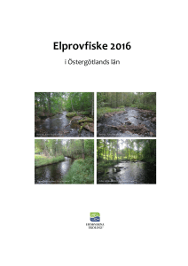 Elprovfiske 2016