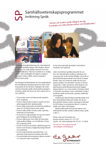 Programblad