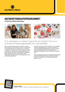 naturvetenskapsprogrammet