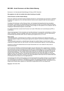 Referat - Brottsoffermyndigheten