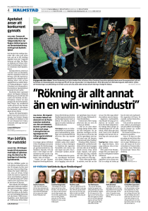Rökning är allt annat än en win-winindustri