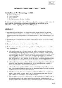Instruktion – SKOLBARNS KOSTVANOR