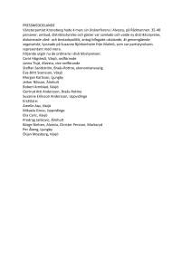 PRESSMEDDELANDE Vänsterpartiet Kronoberg hade 4 mars sin