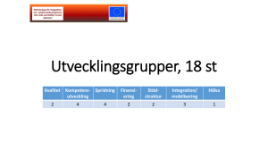 Utvecklingsidéer