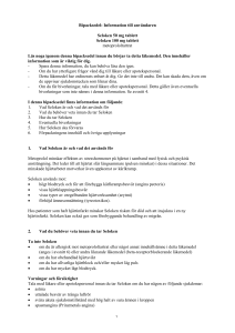 Seloken tablet PL - Läkemedelsverket