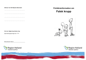 Falsk krupp - Region Halland