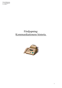 Kommunikationens historia