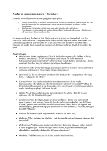 Analys av ungdomsromanen