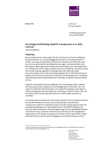 Ett utvidgat straffrättsligt skydd för transpersoner m.m. (SOU 2015
