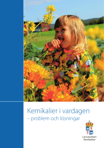 Kemikalier i vardagen