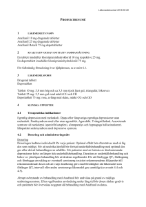 Anafranil coated tablet, Anafranil Retard prol