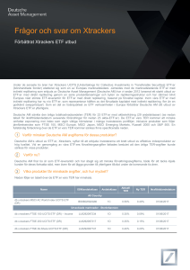 QA_Forbattrat Xtrackers ETF utbud - DB X-Trackers