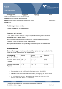Glukosbelastning