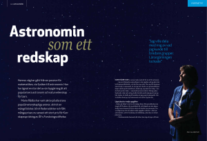 Jag ville dela med mig av vad jag kunde till bredare