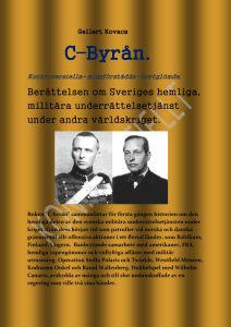 C-byrån flyer - Gellert Kovacs