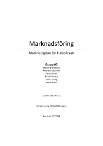 Marknadsföring