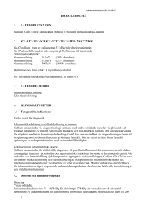 Gallium (Ga-67) citrat Mallinckrodt Medical solution for injection SmPC