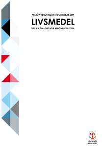 LIVSMEDEL - Höganäs kommun