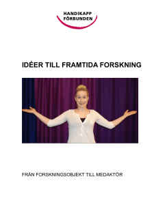 Idéer till framtida forskning