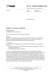 18. Definition av begreppet utanförskap